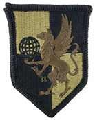 259th Military Intelligence Brigade OCP Scorpion Shoulder Patch With Velcro